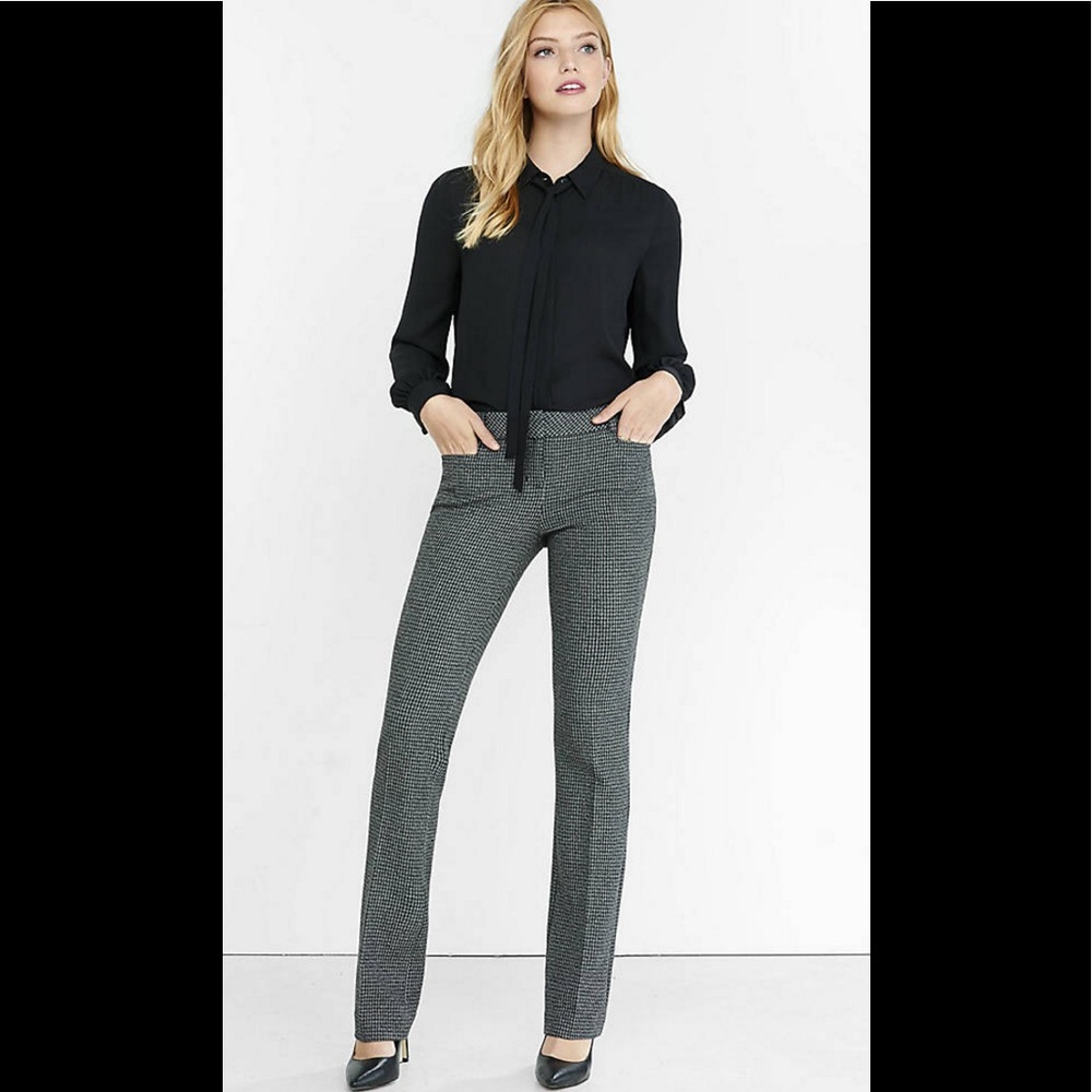 Express columnist hound tooth pants